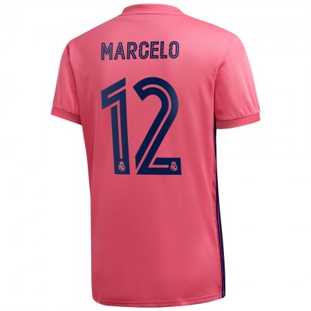 Billiga Fotbollströjor Real Madrid Marcelo 12 Borta tröja 2020/21 Kortärmad